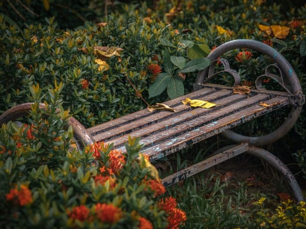 Bringing Tired Garden Furniture Back to Life